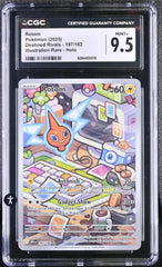 ‼️Rotom 197/182 Sv10: Destined Rivals Holo GRADE 9.5! SHIPS SAME DAY FAST💨