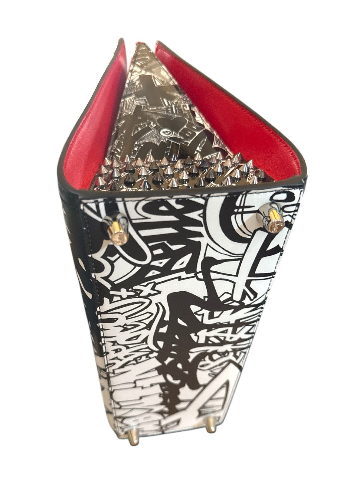‼️NEW RARE Christian Louboutin Paloma Medium Handle Bag Grained Calf Leather 💨