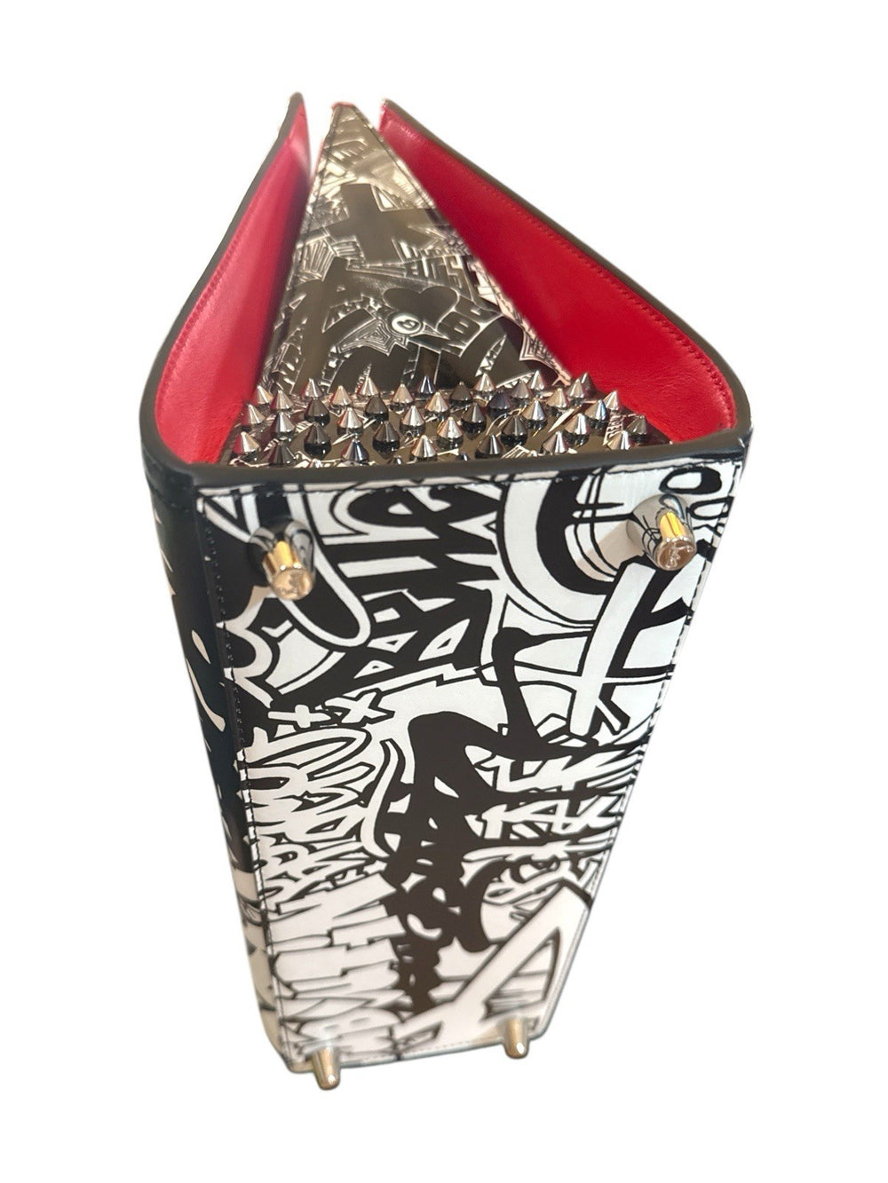 ‼️NEW RARE Christian Louboutin Paloma Medium Handle Bag Grained Calf Leather 💨