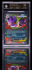 😈 Mega Gengar ex #056 Phantasmal Flames Holo BECKETT 10 BLACK LABEL PRISTINE💨
