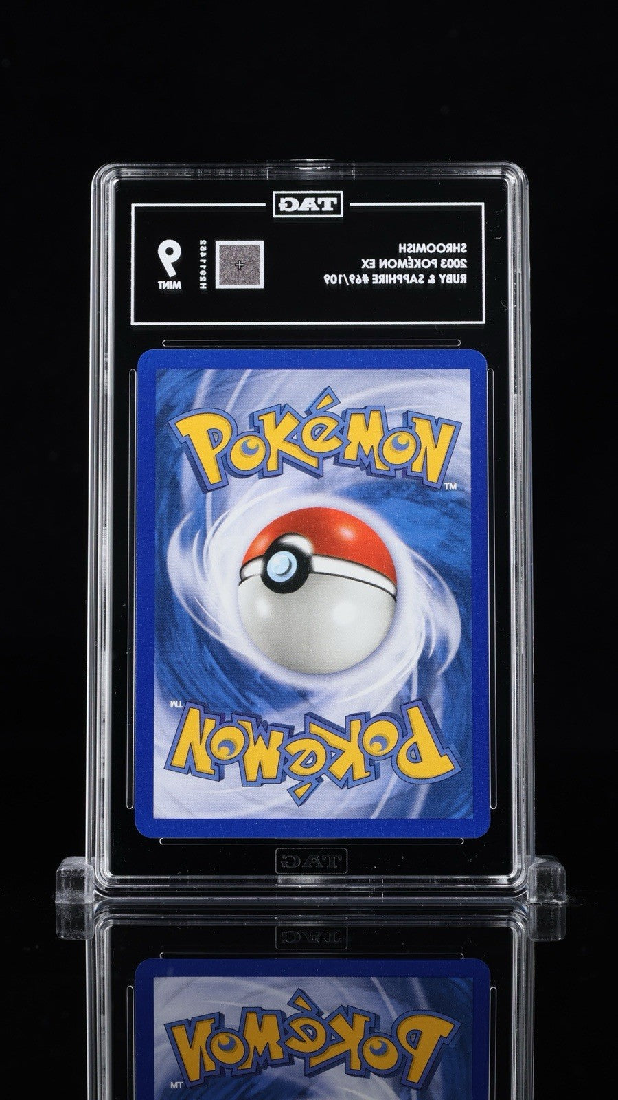 🔥 Shroomish 69/109 Pokemon Ruby and Sapphire~ TAG GRADE 9~ SHOOT OFFER!💨