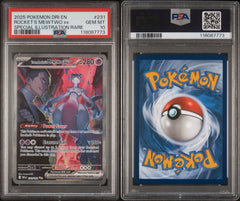 ‼️Team Rocket's Mewtwo ex 231/182 Sv10: Destined Rivals Holo PSA GRADE 10!💨