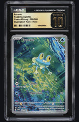 ⚠️ Froakie 088/086 Pokemon Chaos Rising~PRISTINE 10 GOLD LABEL TOP POP!💨
