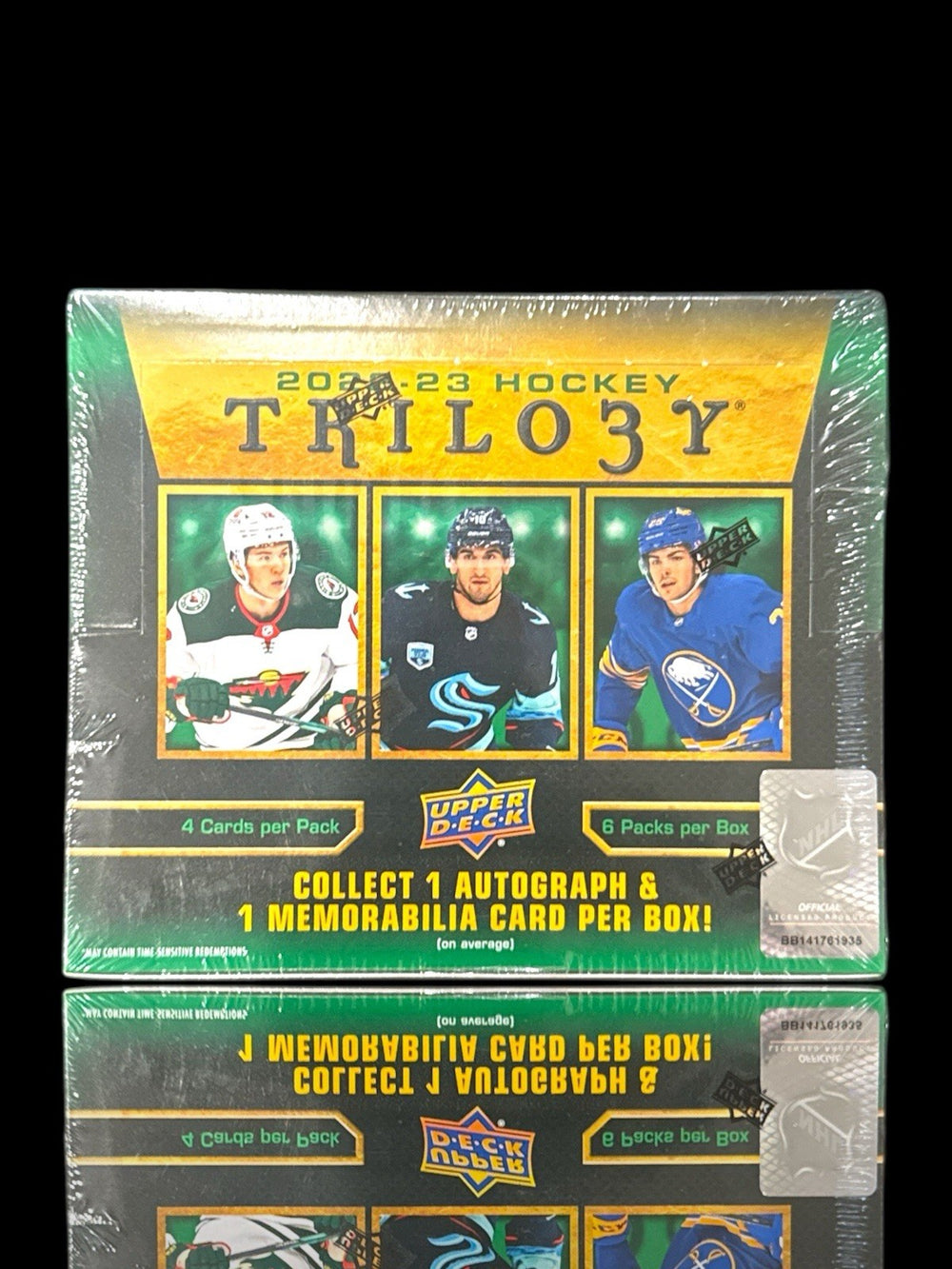 💎NEW SEALED~2022 Upper Deck Trilogy Hockey Hobby Box~FAST SHIP~SHOOT OFFER!💨