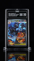 🔥 Mega Charizard X ex 125/094 Phantasmal Flames SIR TAG GRADE 10!💨