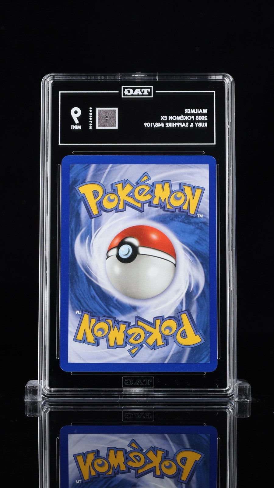 🚨 Pokemon - Wailmer - Ruby & Sapphire 48/109~ TAG GRADE 9~ SHOOT OFFER!💨