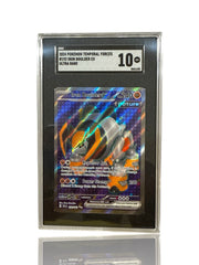 ‼️POKEMON Iron Boulder ex #192 Temporal Forces GRADE 10! FAST SHIP~SHOOT OFFER💨
