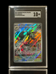 ‼️Grafaiai 223/193: Paldea Evolved Holo GRADE 10! SAME DAY SHIP~SHOOT OFFER💨