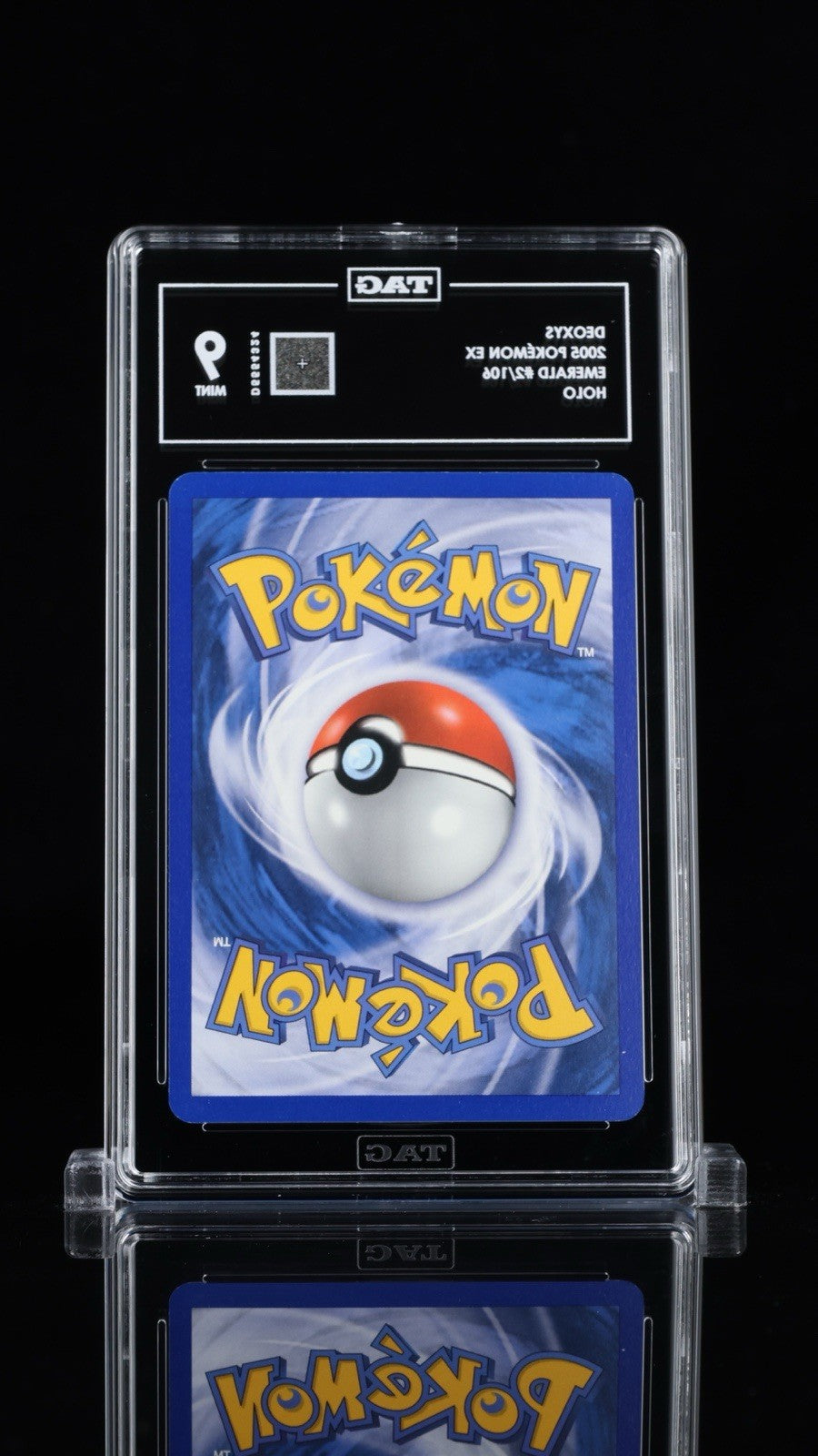 💎Pokemon DEOXYS 2005 POKÉMON EX EMERALD #2~ TAG GRADE 9~FAST SHIP~SHOOT OFFER💨
