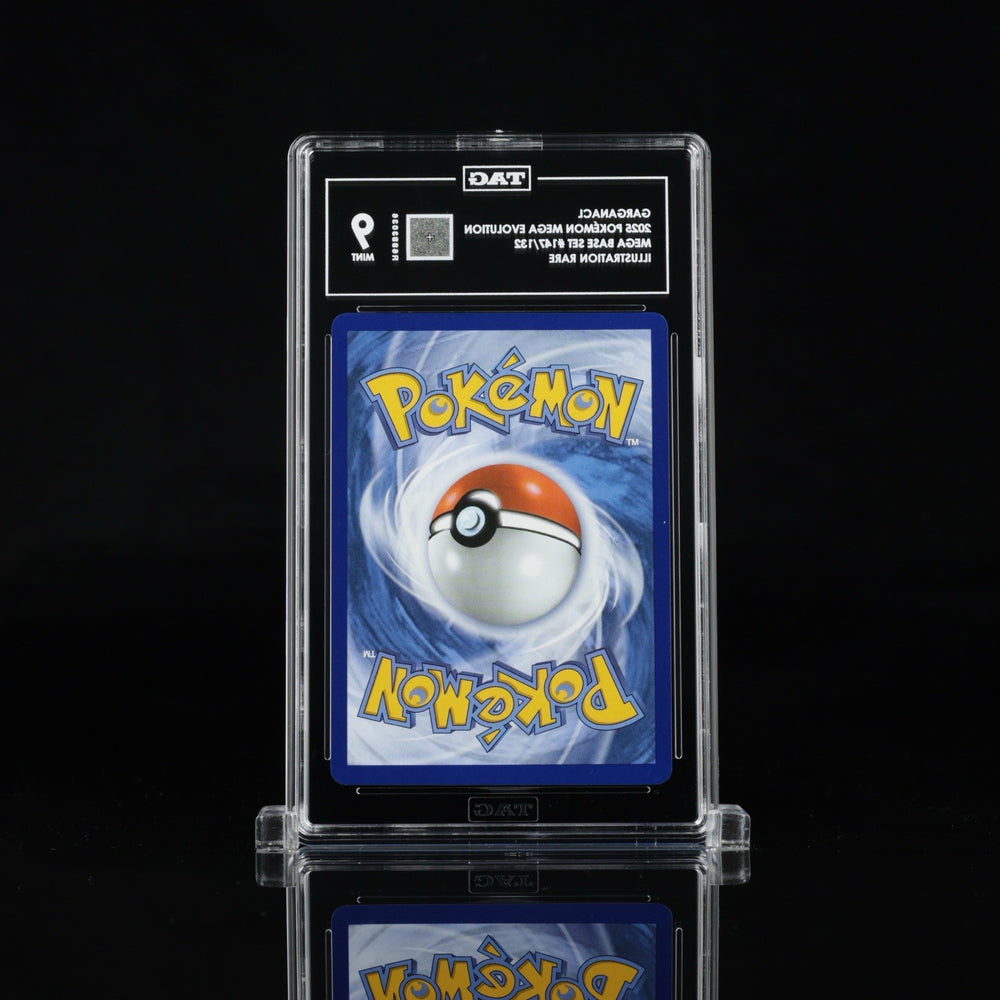 ‼️Pokemon Garganacl 147/132: Mega Evolution GRADE 9! FAST SHIPPING~SHOOT OFFER💨