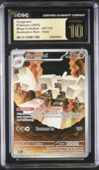 ‼️Garganacl 147/132 Mega Evolution Holo GRADE 10 PRISTINE GOLD LABEL TOP POP💨