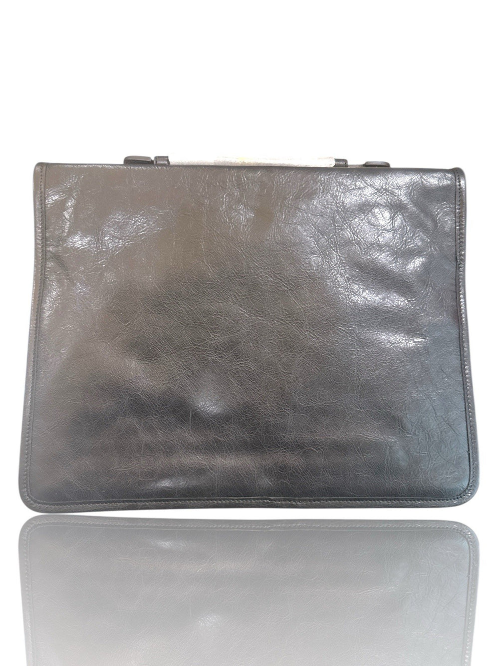 ‼️GUCCI NEW W/ TAGS DOCUMENT& HOLDER FLUFFY CALF BLACK~FAST SHIP~SHOOT OFFER!💨