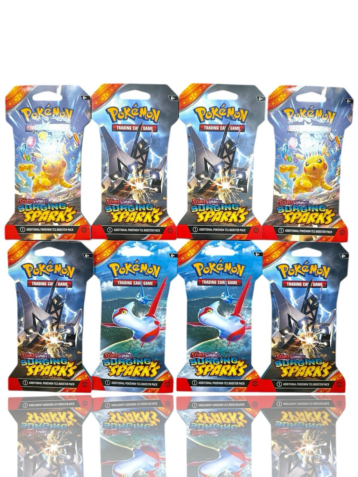 🌟8 Pokemon Surging Sparks Sleeved  Booster Packs~SAME DAY SHIP~SHOOT OFFER!💨