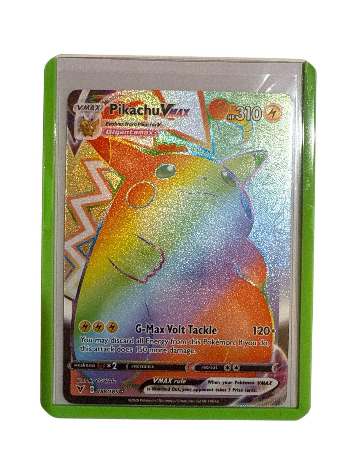 ‼️Pikachu VMAX #188: Vivid Voltage FRESH PULL! SHOOT OFFER!💨 FAST SHIP!