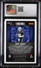 ‼️2021 Panini Illusions~Mac Jones #64  (RC) GRADE 10! FAST SHIP~SHOOT OFFER💨
