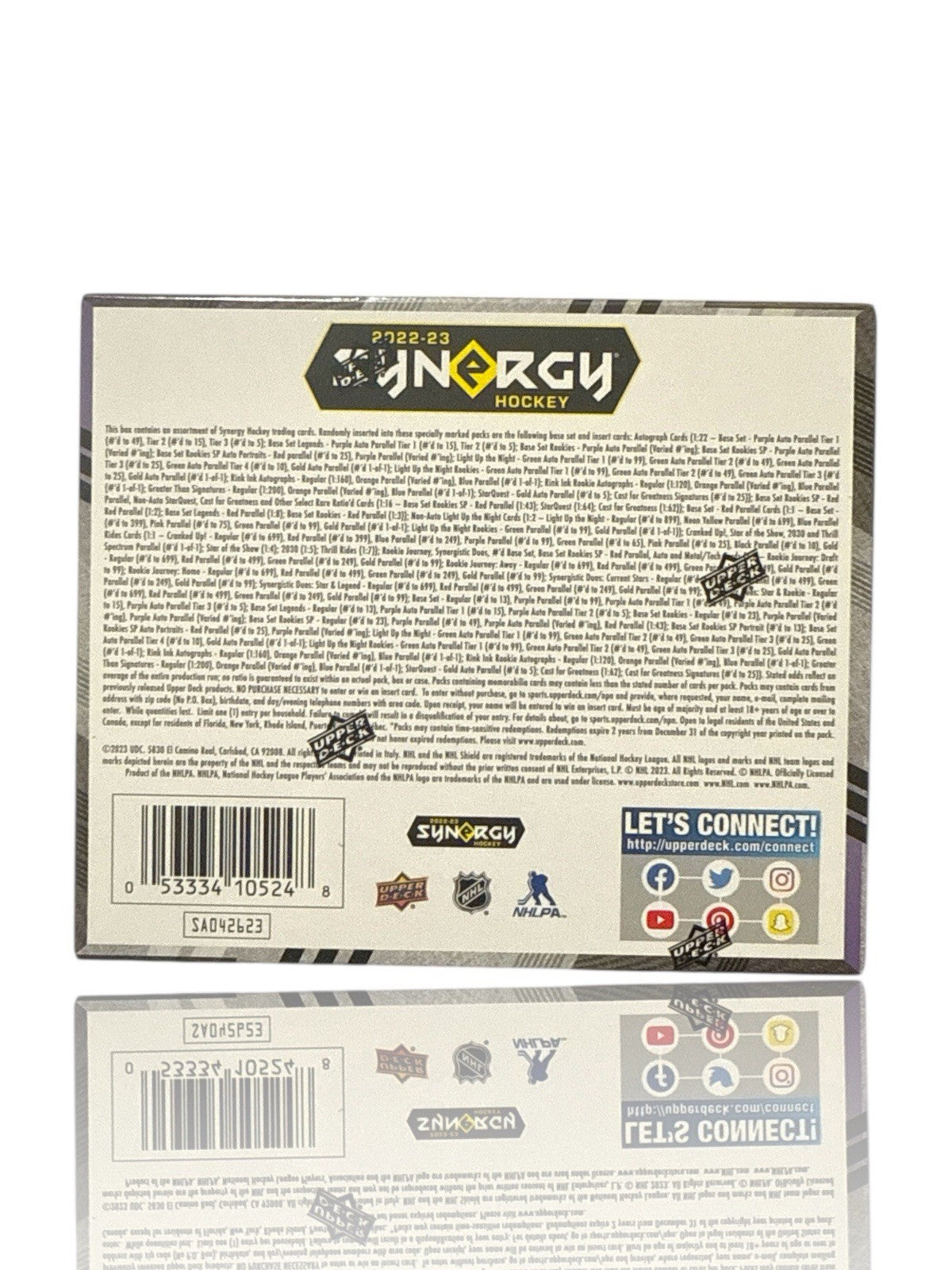 ‼️2022-23 UD Synergy Hockey Factory Sealed Hobby Box! FAST SHIP~SHOOT OFFER💨