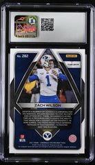 ‼️2021 Panini Chronicles Draft Picks - Spectra Zach Wilson #282 Silver (RC)💨