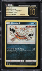 ⚠️ Guzzlord SV26 Hidden Fates Baby Shiny Vault~PRISTINE 10 GOLD LABEL TOP POP!💨