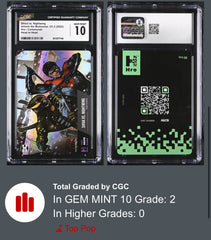 ‼️DC COMIC~Shiva vs. Nightwing CARD GRADE 10! FAST SHIP~SHOOT OFFER~TOP POP💨