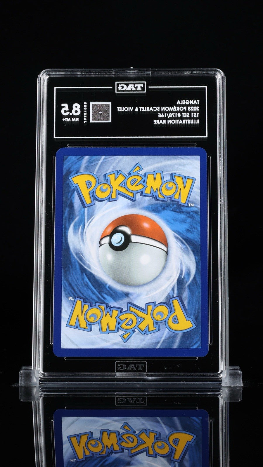 ‼️TANGELA 2023 POKÉMON SCARLET & VIOLET 151 SET #178 ILLUSTRATION RARE TAG 8.5💨