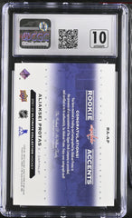 ‼️2021-22 UD Ultimate Collection~Rookie Accents Autographs Aliaksei Protas💨