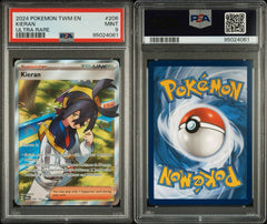 ‼️Kieran 206/167 Sv06: Twilight Masquerade Holo PSA GRADE 9! SHOOT OFFER💨