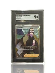 ‼️Pokemon Kamado Full Art 187/189: Astral Radiance Holo GRADE 9! SAME DAY SHIP💨