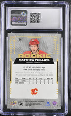 ‼️2021-22 UD Stature~Rookies Matthew Phillips #114 Red GRADE 10~POP 1! 💨