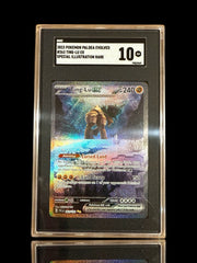 ‼️2023 POKEMON PALDEA EVOLVED #263 TING-LU EX SIR~GRADE 10! SHIPS SAME DAY💨