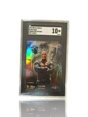 ‼️DC COMICS BLACK ADAM CHARACTER POSTERS MOVIE CARD GRADE 10! SHOOT OFFER!💨