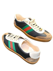 ‼️Gucci G74 Web Low Black Sneakers GUCCI SIZE 12! RETAIL~$890! SHOOT OFFER!💨