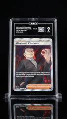 ‼️Giovanni's Charisma 197/165 Scarlet & Violet 151 Holo TAG GRADE 9! FAST SHIP💨