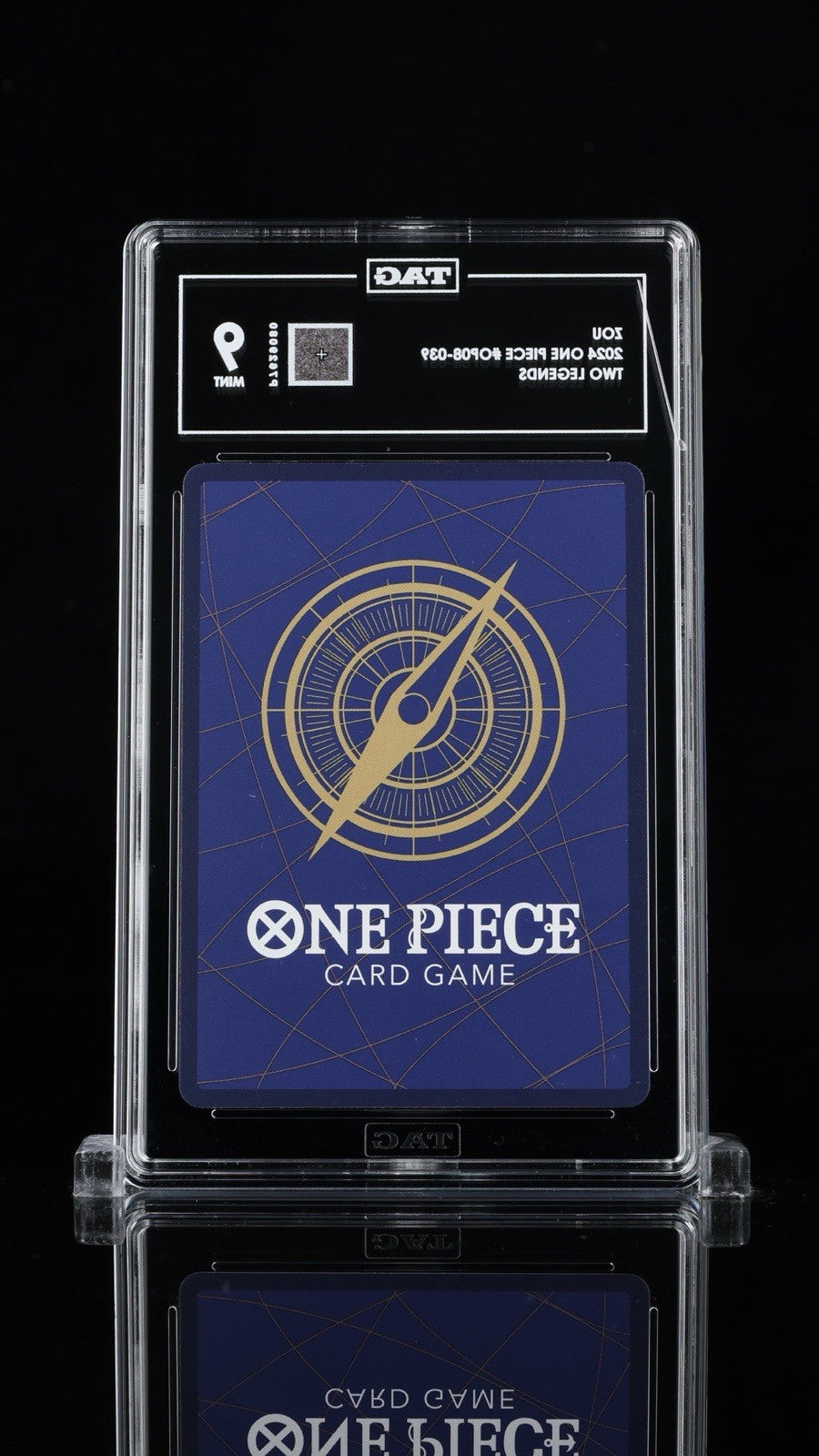 ⚠️ Zou OP08-039 One Piece Two Legends Foil~TAG GRADE 9~FAST SHIP SHOOT OFFER!💨