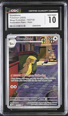 💎Pokemon Gumshoos 153/132 Mega Evolution GRADE 10! FAST SHIP~ SHOOT OFFER!💨