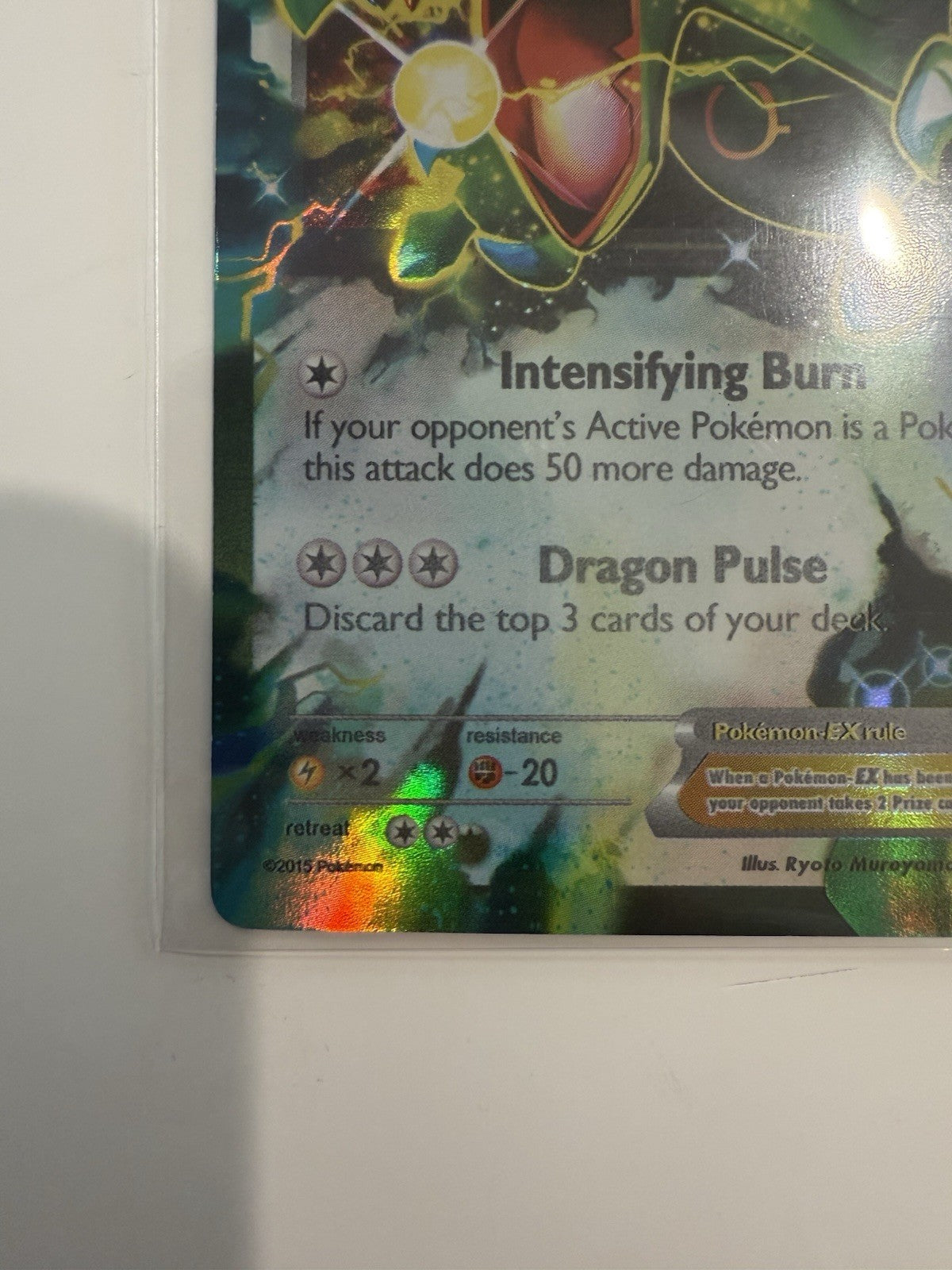 ‼️Rayquaza EX 75/108 Roaring Skies Holo~SAME DAY SHIP! SHOOT OFFER💨