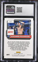 ‼️2023 Panini Donruss Optic UFC - Alexander Volkanovski #1 Orange Prizm POP 1💨