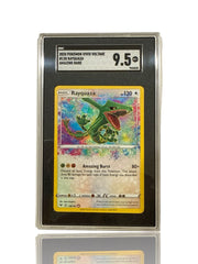 ‼️Rayquaza 138/185: Vivid Voltage AMAZING RARE GRADE 9.5~FAST SHIP~SHOOT OFFER💨