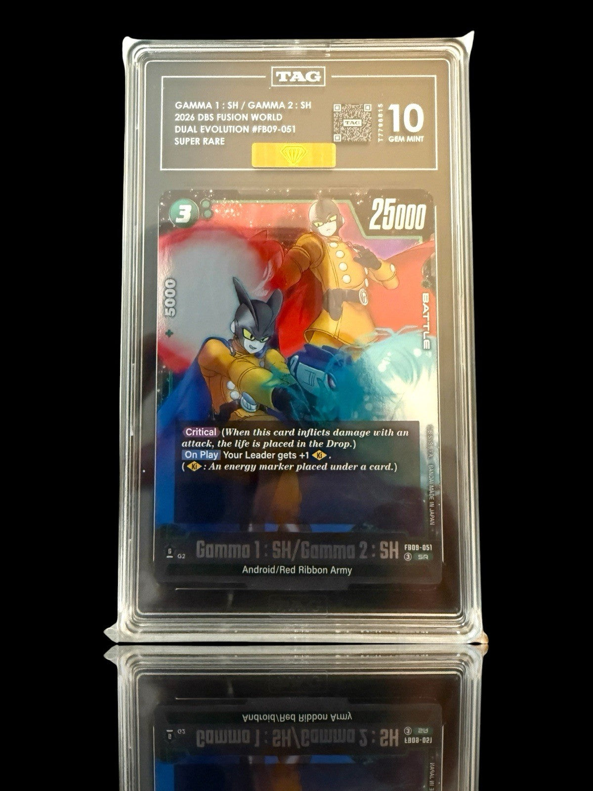 🚨 GAMMA 1: SH / GAMMA 2: SH DBS FUSION DUAL #FB09-051~TAG 10~GOLD DIAMOND MBA💎
