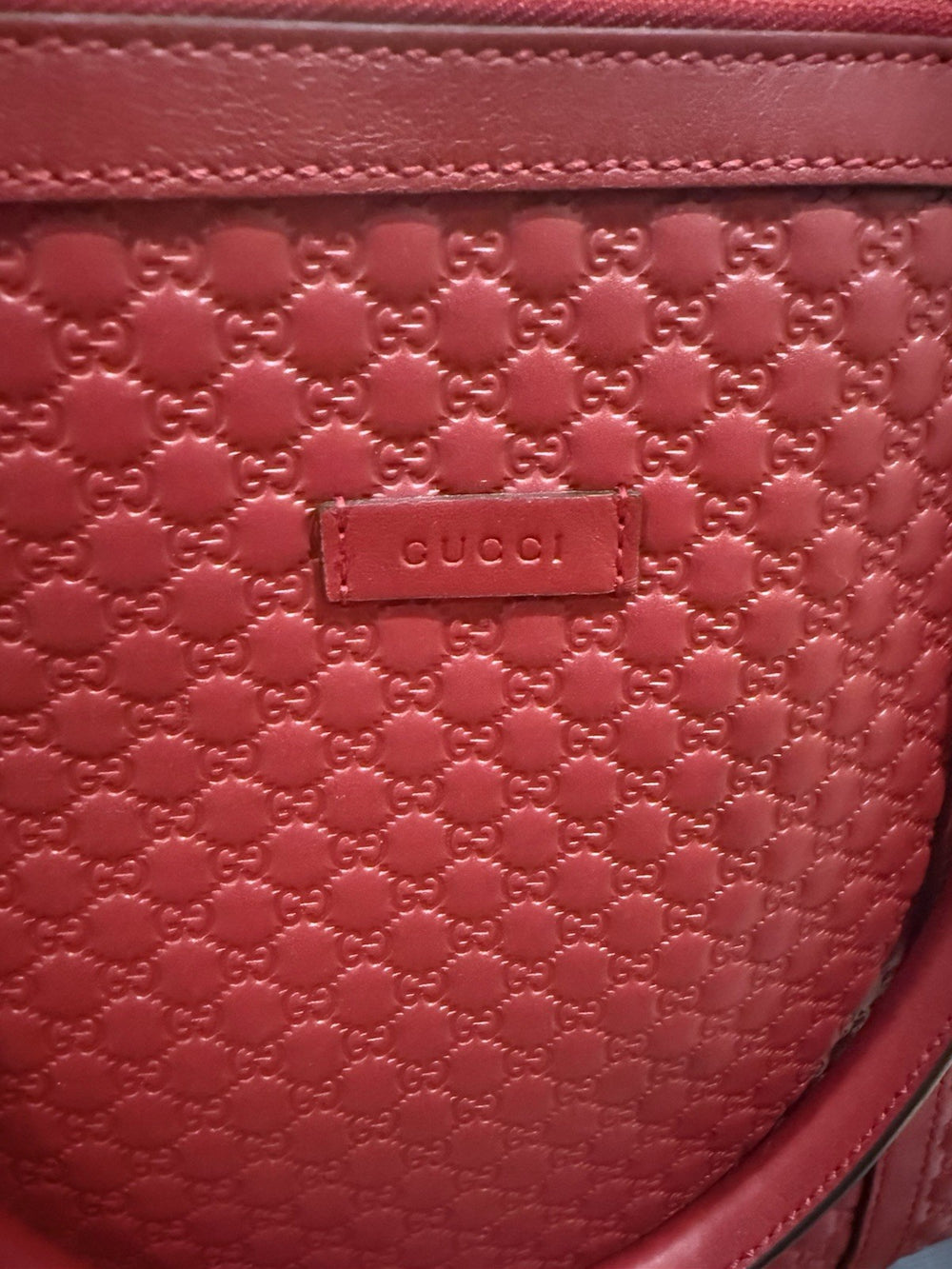‼️NEW Gucci Guccissima Margaux Satchel/Shoulder Tote In Red: RETAIL IS $2400💨