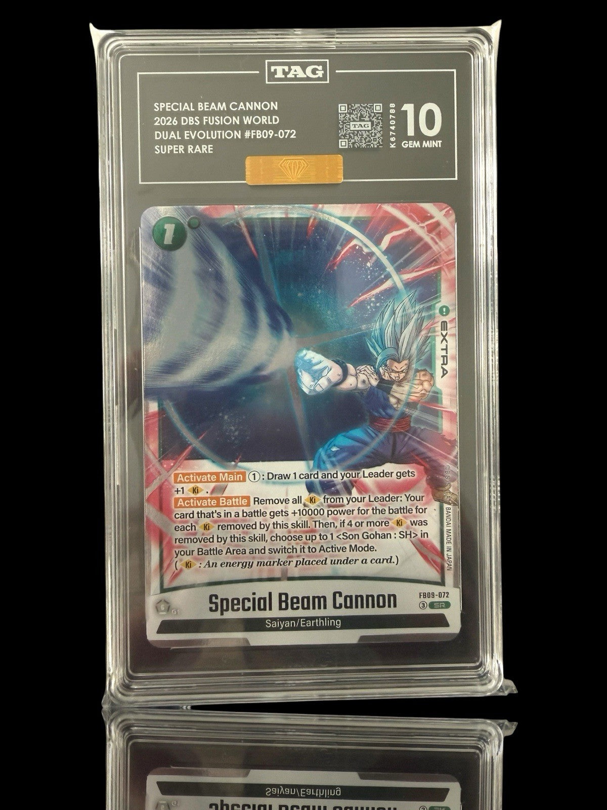 Special Beam Cannon FB09-072 DBS Fusion Dual Evolutions TAG 10~GOLD DIAMOND MBA