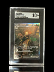 ‼️Sinistcha ex 210/167~Twilight Masquerade SIR GRADE 10! FAST SHIP~SHOOT OFFER💨