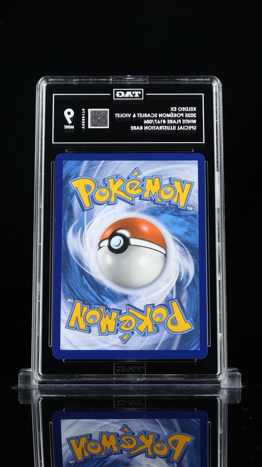 ⚠️ Keldeo ex #167 Pokemon White Flare Holo~TAG GRADE 9~FAST SHIP SHOOT OFFER!💨