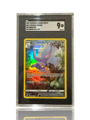 ‼️Pokemon Hisuian Goodra GG21/GG70 Crown Zenith: Galarian Gallery GRADE 9!💨