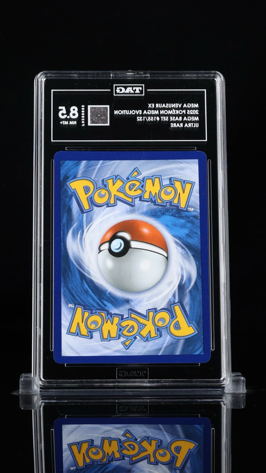 ☘️Mega Venusaur ex 155/132: Mega Evolution TAG GRADE 8.5! FAST SHIP~SHOOT OFFER