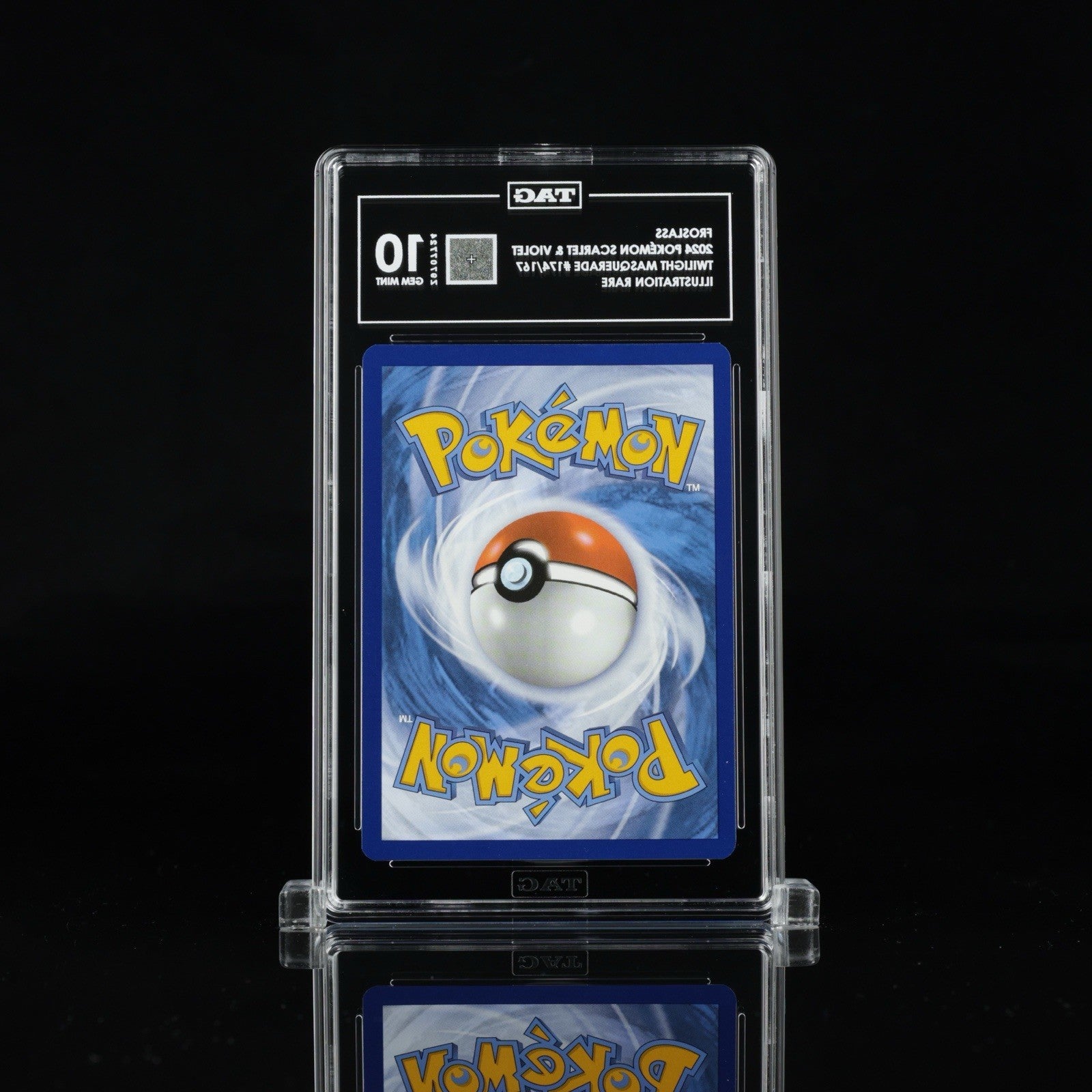 ‼️Pokemon Froslass 174/167: Twilight Masquerade GRADE 10! FAST SHIP~SHOOT OFFER