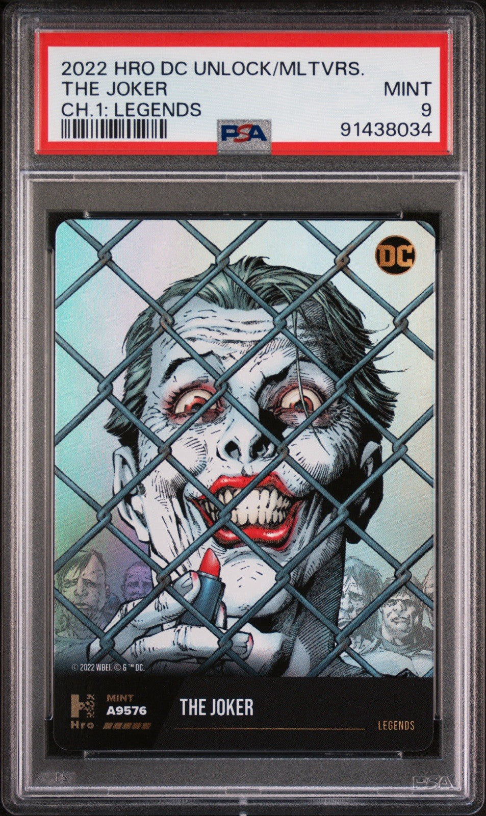 ‼️2022 DC THE JOKER CH.1: LEGENDS GRADE 9 PSA! SHIPS SAME DAY! 💨