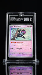 ‼️MUNKIDORI 2025 POKEMON SCARLET & VIOLET #044 MASTER BALL REVERSE TAG GRADE 9💨