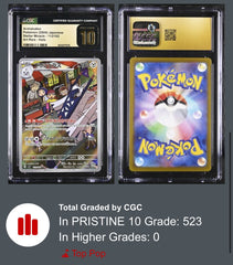 ‼️Pokemon Archaludon #113 Stellar Miracle Japanese CGC 10 PRISTINE GOLD LABEL💨
