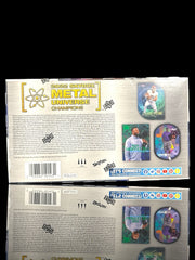💎NEW SEALED~2022 Upper Deck Skybox Metal Universe Champions Hobby Box~FAST SHIP