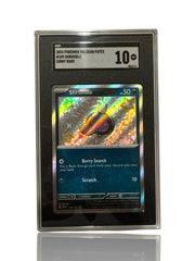 ‼️Pokemon Shroodle 189/091: Paldean Fates Holo GRADE 10! FAST SHIP~SHOOT OFFER💨